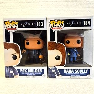 Funko Pop! Television The X Files "Dana Skully & Fox Mulder" Vaulted